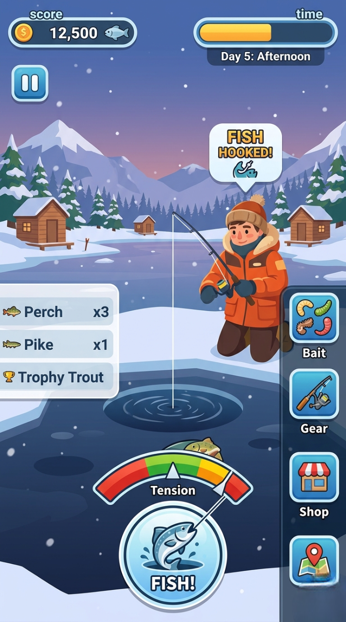 Cooperative fishing - reeling in a big catch together